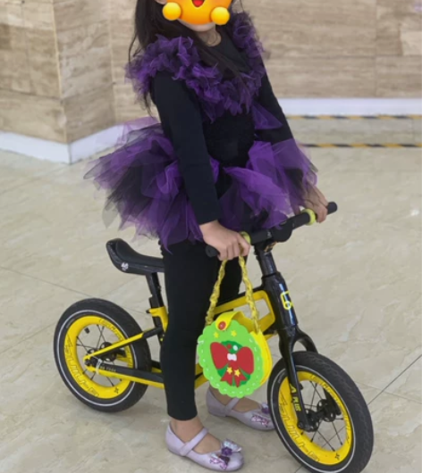 平衡车骑行裙蓬蓬裙tutu裙万圣节连衣裙平...