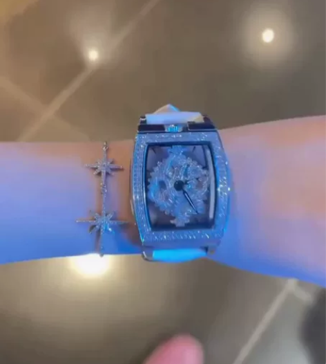 DAVENA蒂玮娜 时来运转满天星手表 闲...
