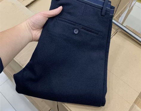 亲肤莫代尔！海澜之家男士秋冬百搭微弹商务休...