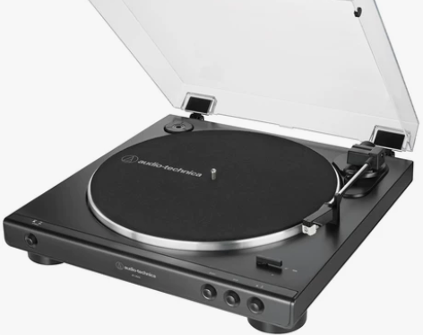 铁三角AT-LP60X黑胶唱片机复古发烧L...