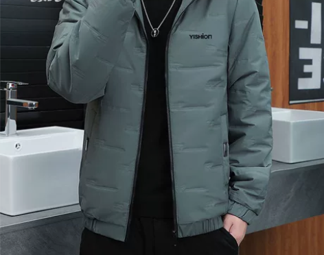 以纯羽绒服男冬季2022新款潮流修身大码休...