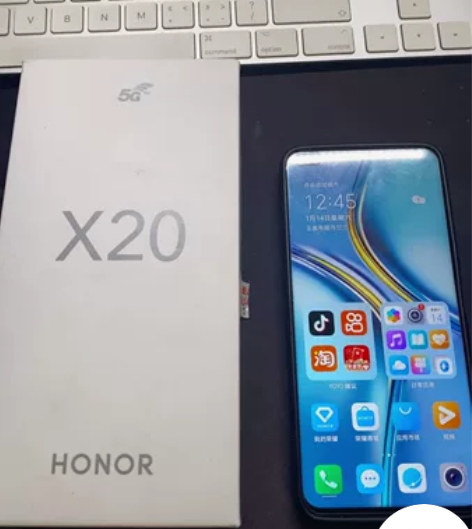 荣耀x20 8+2+128G 95新 幻夜...