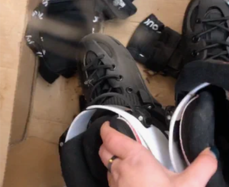 正品美洲狮直排旱冰鞋滑冰鞋成年轮滑鞋成人男...