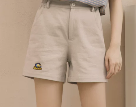 【国货大赏价】裤子直筒松紧腰日系工装女生休...