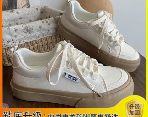 2022年新款帆布鞋女ulzzang休闲百...