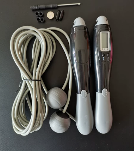 低价清库出售减肥专用跳绳球绳两用电子计数钢...