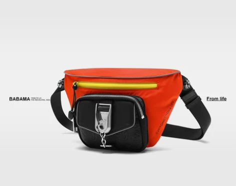 【春节价】babama联名老夫子胸包男休闲...