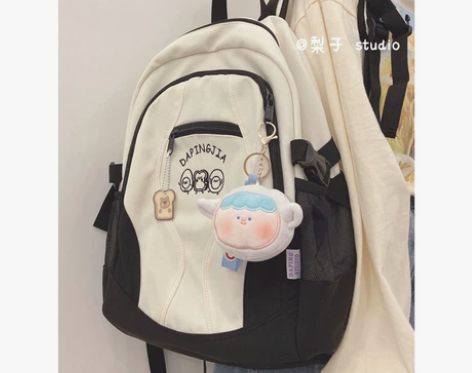 韩国ins高颜值书包女中学生少女日系防水初...