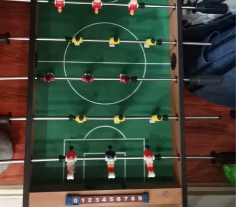 桌上台球，9成新！孩子玩了几次！ 感兴趣的...