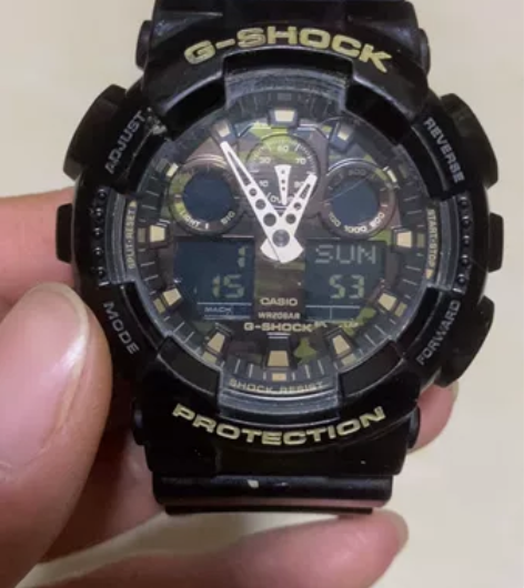 卡西欧Ga-100cf 带好几年战损机尸体...