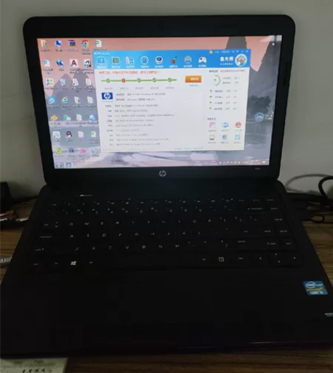 个人闲置惠普笔记本出售南京自提不送原厂电源...