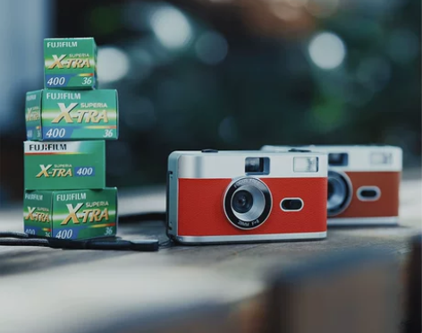 富士X-TRA400胶卷相机礼盒傻瓜机非一...