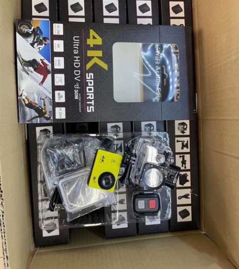 全新带遥控4K带wifi高清运动相机防水潜...