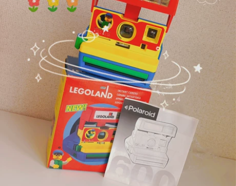 polaroid lego 宝利来乐高相机...