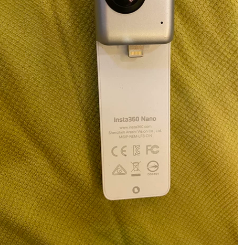 insta360 Nano全景相机，高清晰...