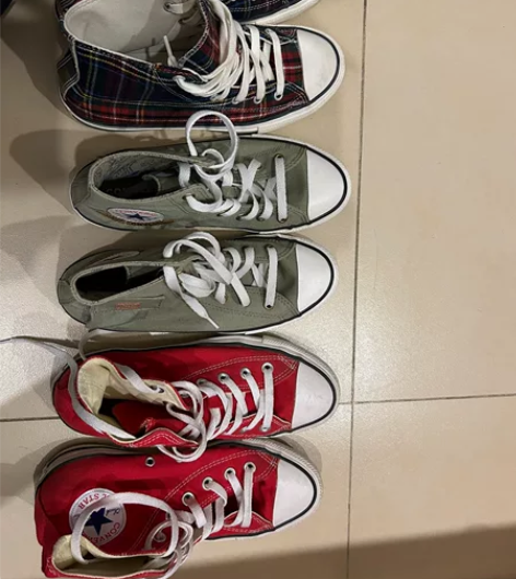 匡威 前两双童款，37码，没穿几次。45一...