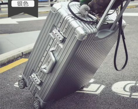 铝框拉杆箱密码行李箱男女旅行箱万向轮20皮...