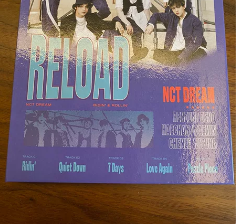 nct dream专辑reload仅拆，海...