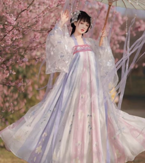 茗月萱汉服 上衣＋6米下裙 试穿    有...