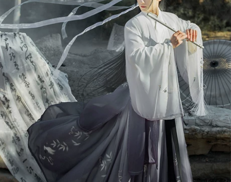 冬季汉服女正品原创中国风汉服男侠客古装交领...