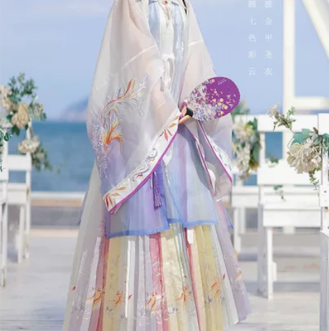 劲合【月光宝盒】明制汉服 几乎全新，仅穿过...