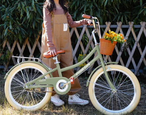 飞鸽自行车儿童中大童6-8-12岁学生女孩...