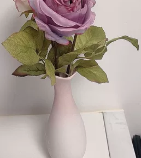 全新包邮 粉色渐变陶瓷花瓶桌面书房客厅插花...