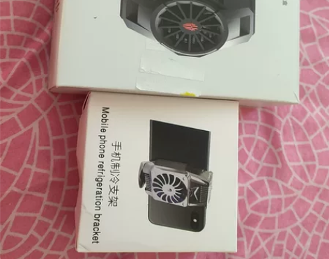 红魔冰风散热魔盒 包邮送手机制冷支架 买红...