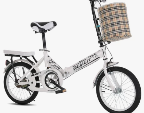 新款折叠自行车20寸16寸男孩女孩减震车公...