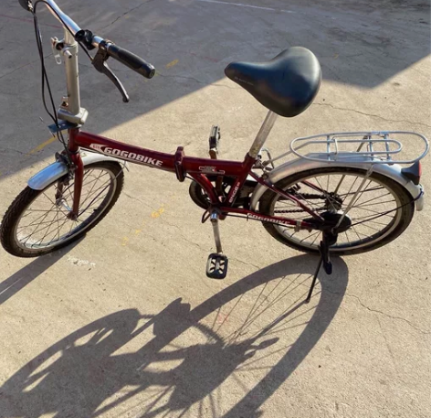 gogobike折叠自行车20寸，760买...