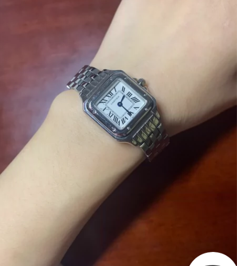 卡地亚猎豹手表 与朋友的对比几乎没差 闲置...