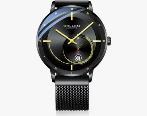 瑞士天王手表男士镂空全自动机械表夜光防水男...