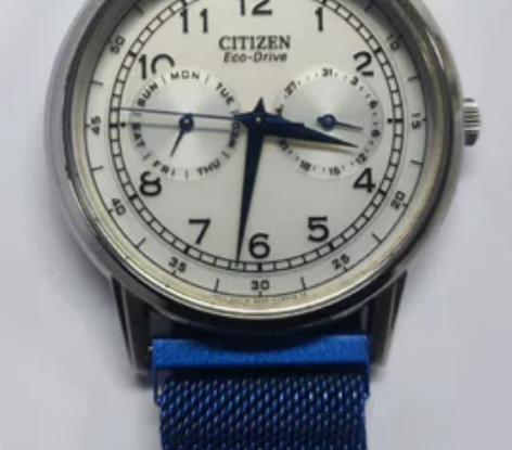 Citizen西铁城手表，小蓝针，AO90...