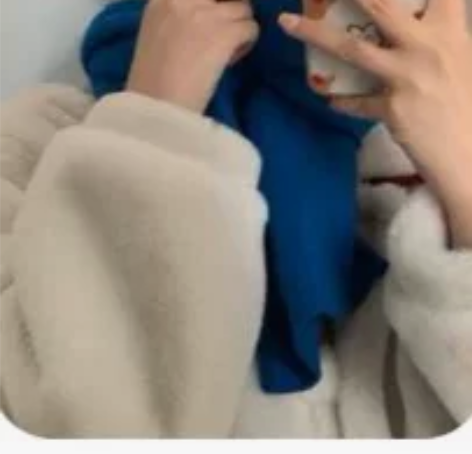 poanpan海盐芝士 围巾 克莱因蓝 爽...