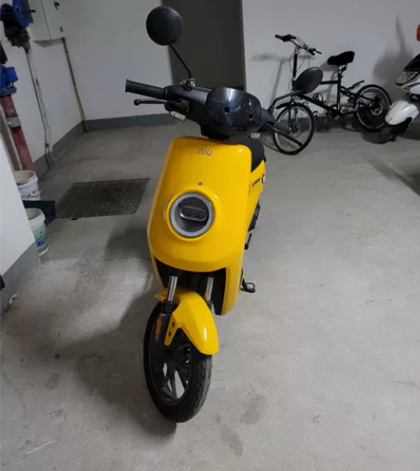 小牛电动自行车MQis都市版 黄色 本人很...