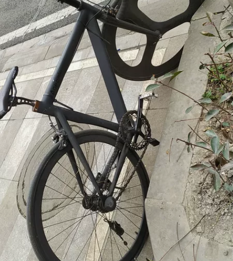 原装Aoedgle死飞自行车，拆下来的一个...