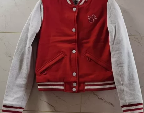 BEATOY 女款 红色 棒球棉服 S码 ...