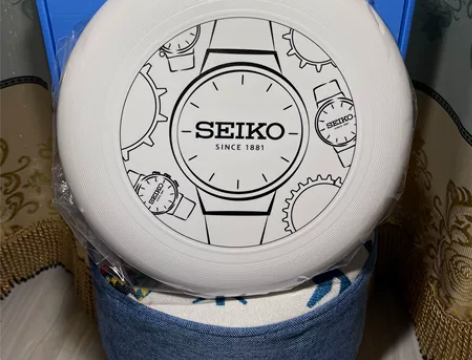 精工飞盘seiko飞盘精工手表赠品 全新仅...