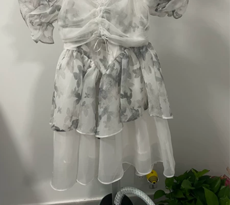 法式收腰蓬蓬裙 穿1洗1，适合105斤以内...