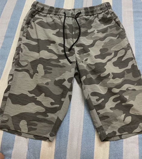 潮流前线男休闲短裤M码 潮流前线实体店购入...