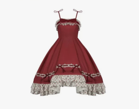 【三叶亭】lolita裙甜系 莓丸莓了JS...