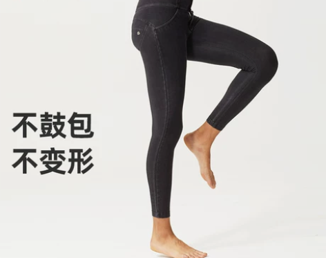 牛仔铅笔裤 铅笔零限加绒厚裤女秋冬小脚裤烟...