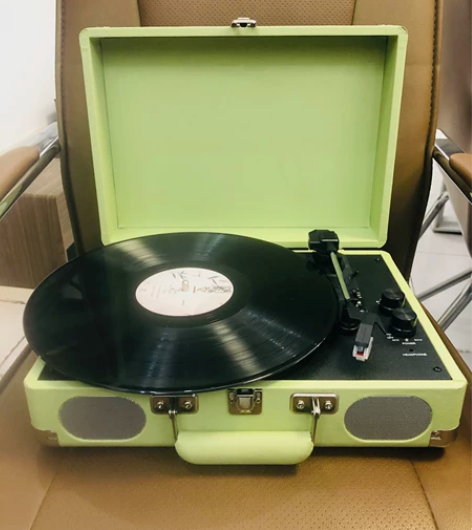 全新样机黑胶唱片机复古留声机电唱机，全新未...