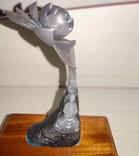 和田玉青海料山料紫罗兰色 省级玉雕大师潘飞...