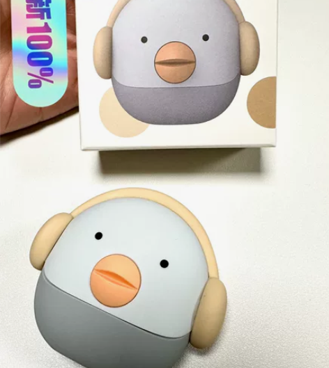 小鸟Air+2代耳机卡通保护壳收纳盒防磨损...