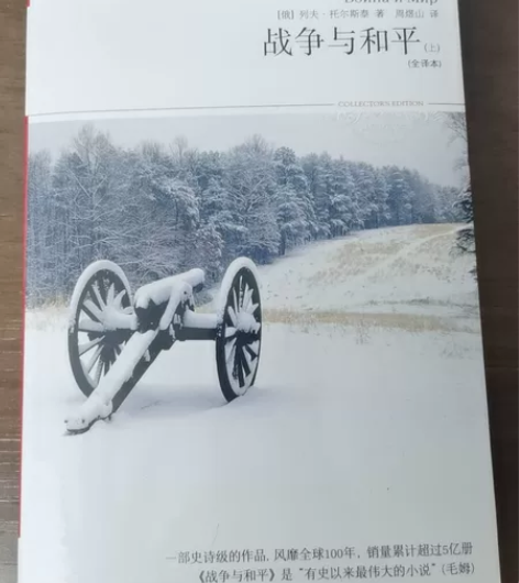 列夫 托尔斯泰的《战争与和平》上、下册，未...