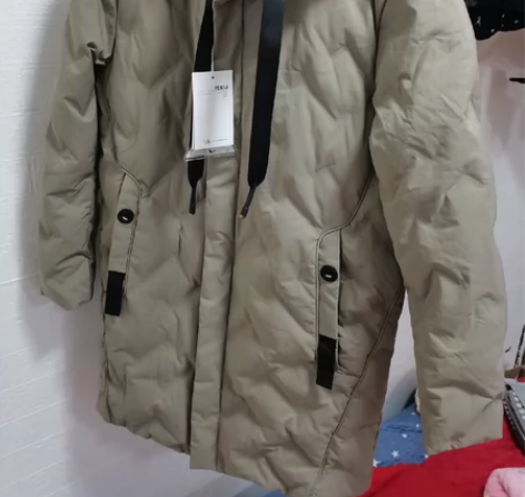 全新男士羽绒服家里亲戚送的适合170厘米1...