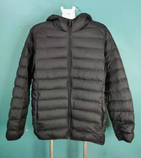 京东京造【零压系列】轻薄连帽羽绒服男外套冬...