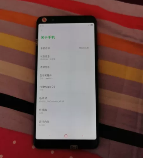 努比亚 红魔 全面屏，手机成色看图，手机全...