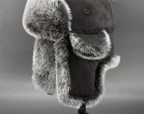 新款雷锋帽男士大码护耳保暖防寒帽冬天东北棉...